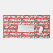 Trendy Beach Pattern Bureaumat (Keyboard & Muis)