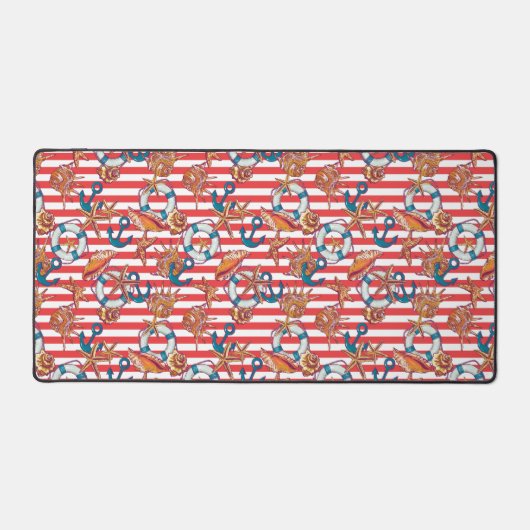 Trendy Beach Pattern Bureaumat (Voorkant)