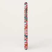 Trendy Beach Pattern | Monogram Case-Mate iPhone Case (Achterkant/links)