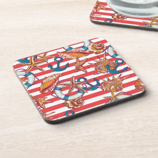 Trendy Beach Pattern Onderzetter (Linkerzijde)