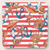 Trendy Beach Pattern Onderzetter (Voorkant)