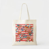 Trendy Beach Pattern Tote Bag (Voorkant)