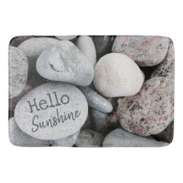 Trendy Beach Pebble Natuur Foto Inspirerend Badmat