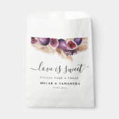 Trendy Beauty Paarse Figs & Pampas Bedankzakje (Voorkant)