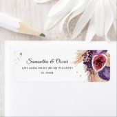 Trendy Beauty Paarse Figs & Pampas Etiket (Insitu)