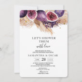 Trendy Beauty Paarse Figs & Pampas Kaart (Voorkant)