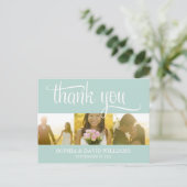 TRENDY BEDANKT | BRUILOFT BEDANKT KAART (Staand voorkant)