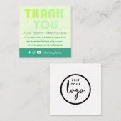 Trendy - Bedankt voor de Kaart voor waardering van (Voorkant / Achterkant)