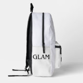 trendy bedrukte rugzak (Links)