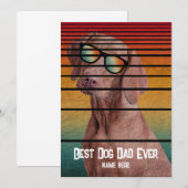 TRENDY BEESTE PAPA Ooit EVER VADERDAG CADO Kaart (Voorkant / Achterkant)