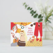 Trendy bemoedigend citaat dat je deze Girly hebt g Briefkaart (Staand voorkant)