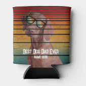 TRENDY BEST DOG DAD OOIT FATHERS DAY GIFT BLIKJESKOELER (Voorkant)