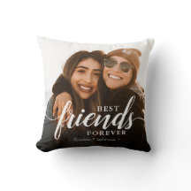 Trendy Best Friends Forever Elegant Script Foto