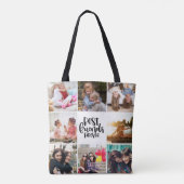 Trendy Best Friends Forever Photo Collage Tote Bag (Achterkant)