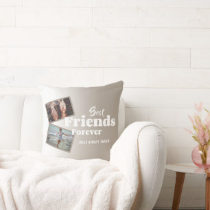 Trendy Best Friends Forever Photo Sierkussen