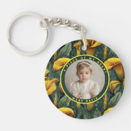 Trendy Best Gifts For Men Calla Lilies Flower Sleutelhanger