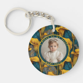 Trendy Best Gifts For Men Custom  Calla Lilies Sleutelhanger