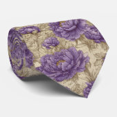 Trendy Best Man Peonies Stropdas (Opgerold)