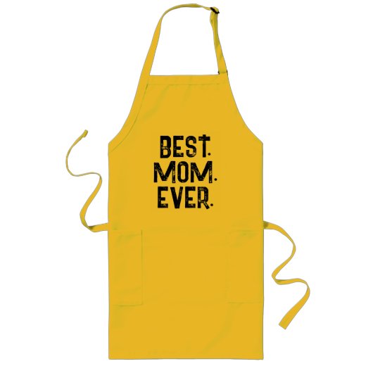TRENDY BEST MOM OOIT WITTE TYPOGRAFIE LANG SCHORT (Voorkant)