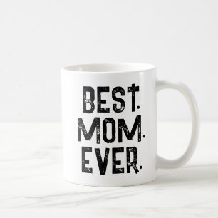 TRENDY BESTE MOEDER Ooit WITTE TYPOGRAFIE Koffiemok