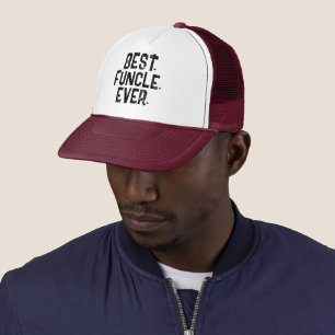 TRENDY BESTE OOM Ooit WITTE TYPOGRAFIE Trucker Pet