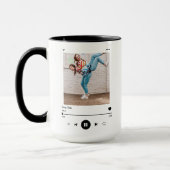 Trendy Beste Vrienden Fotolied Verjaardagskoffie Mok (Links)