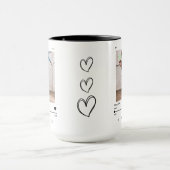 Trendy Beste Vrienden Fotolied Verjaardagskoffie Mok (Midden)