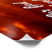 TRENDY BIBLE VERSE JOHN 3:16 CHRISTELIJK GIFT PERFECT POSTER (Hoek)