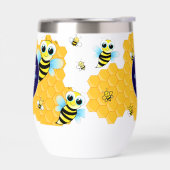 Trendy Big Blue Eyes Bijen en netelroos (Links)