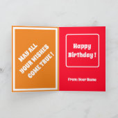 Trendy Big Unique Elegant Zonnebloem Collectie Kaart (Binnen)