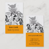 Trendy Bird Events Planner Animal Landscaping Visitekaartje (Voorkant / Achterkant)