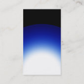 Trendy Black Blue White Light-Visitekaartje Visitekaartje (Achterkant)