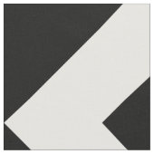 Trendy Black en white chevron Stof (Close Up)
