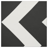 Trendy Black en white chevron Stof (Swatch)
