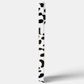 Trendy Black en White Leopard Print Pattern Case-Mate iPhone Case (Achterkant / Rechts)