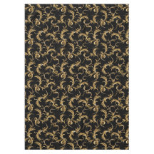  Trendy Black Golden Pattern Retro