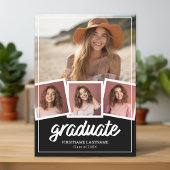 Trendy Black Graduation Party 4 Foto's Kaart