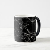 Trendy Black Marble Stone Magische Mok (Voorkant rechts)