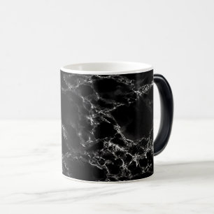 Trendy Black Marble Stone Magische Mok
