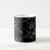 Trendy Black Marble Stone Magische Mok (Center)