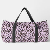 Trendy Black & Pink Leopard Fur Effect Rpt Pattern Plunjezak (Voorkant)