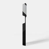 Trendy Black, White and Gray Patterned Phone Case iPhone Hoesje (Rechterkant)