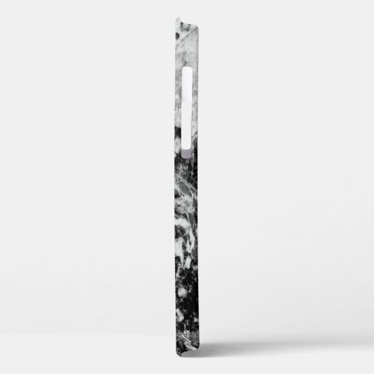 Trendy Black White Marble Case-Mate iPhone Case (Achterkant / Links)