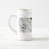 Trendy Black & White Marble Stone - Add Letter/Yea Bierpul (Links)