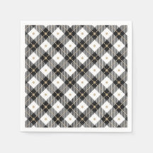 Trendy Black White Play