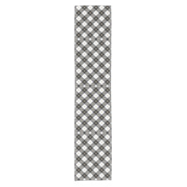 Trendy Black White Pset Pattern Korte Tafelloper