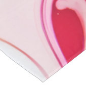 Trendy Blauw Roze geel wit faux marmer Tafelkleed (Gekanteld)