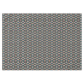 Trendy Blauwgroen Blauw Oranje Donkerbruin Tribal  Tafelkleed (Voorkant (Horizontaal))