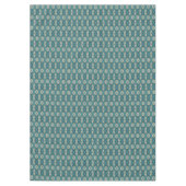 Trendy Blauwgroen Blue Taupe Brown Beige Gray Trib Tafelkleed (Voorkant)