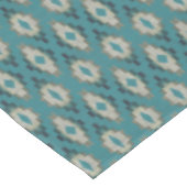 Trendy Blauwgroen Blue Taupe Brown Beige Gray Trib Tafelkleed (Gekanteld)